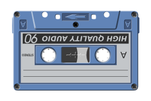 free vector Audio Cassette clip art
