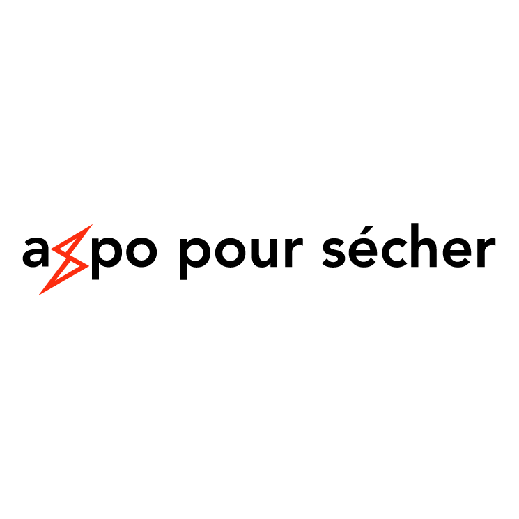 free vector Axpo pour secher