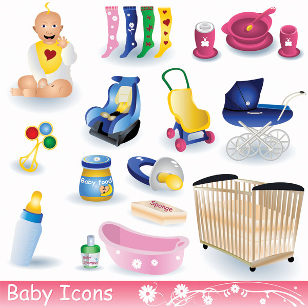 Download Baby theme icon (19290) Free EPS Download / 4 Vector
