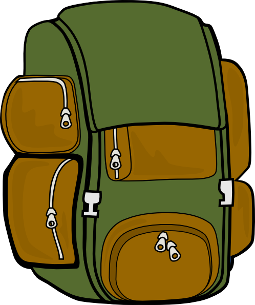 Free clip art Backpack by opensourcebear