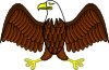 free vector Bald Eagle clip art