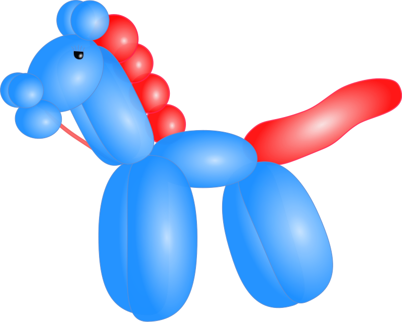 Download Balloon Horse (102823) Free SVG Download / 4 Vector