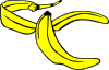 free vector Banana Peel clip art