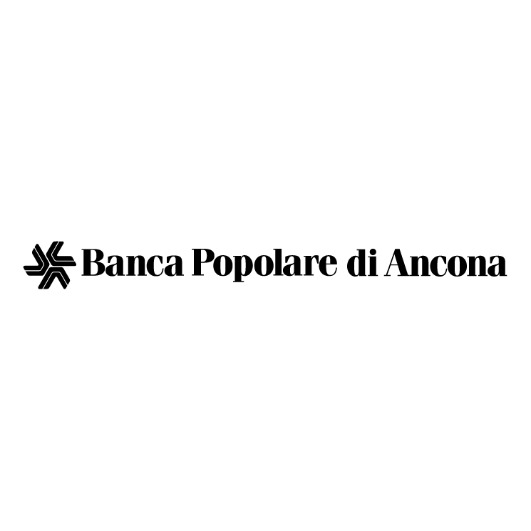 free vector Banca popolare di ancona