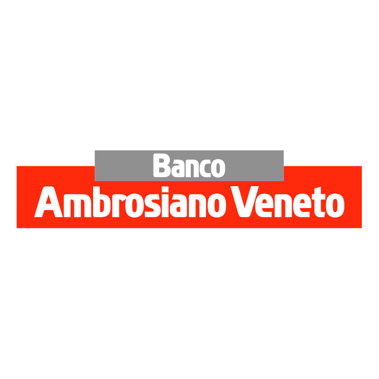 free vector Banco ambrosiano veneto