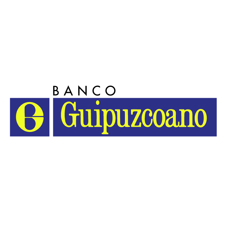 free vector Banco guipuzcoano