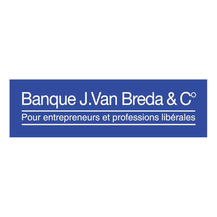 free vector Banque j van breda c