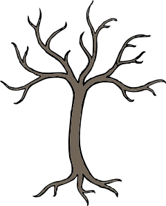 free vector Bare Dead Tree clip art
