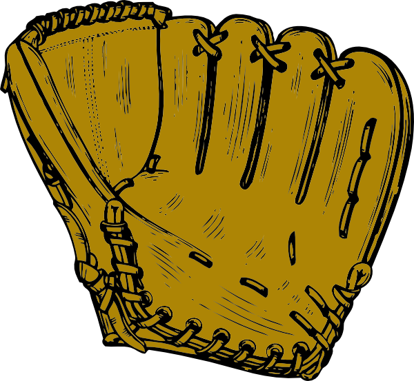 free clipart baseball glove - photo #5