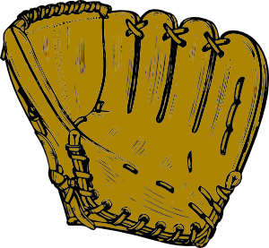 free vector Baseball Glove clip art