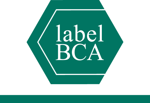 free vector BCA label