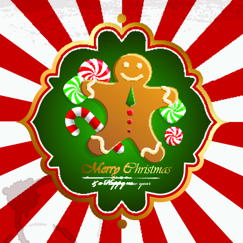 free vector Beautiful christmas background 02 vector