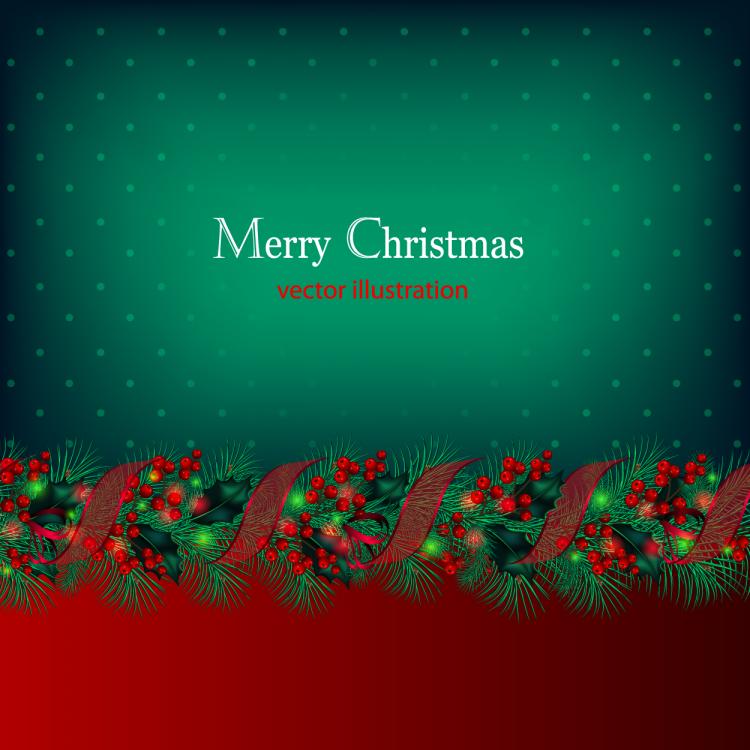 free vector Beautiful christmas background 04 vector