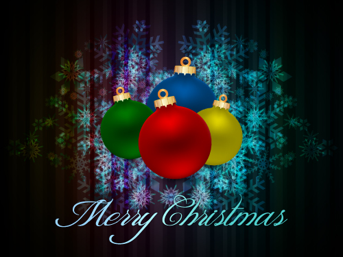 free vector Beautiful christmas background 05 vector