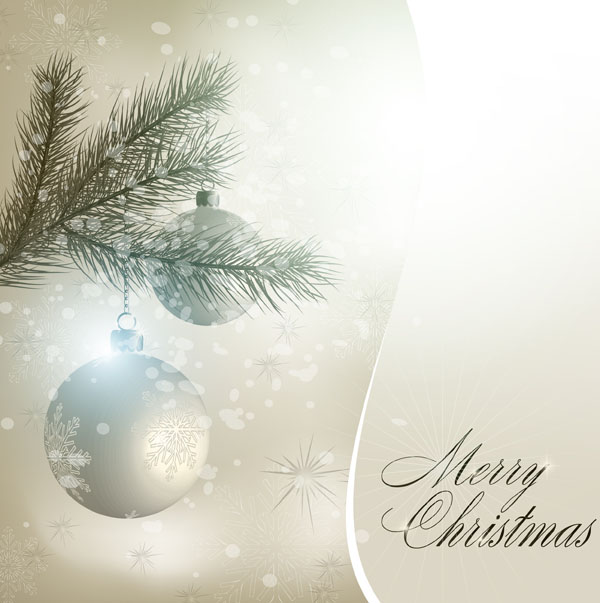 Beautiful christmas background (17646) Free AI, EPS Download / 4 Vector