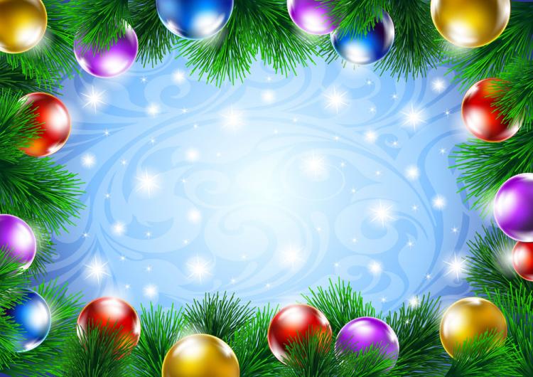 free vector Beautiful christmas decoration background 04 vector