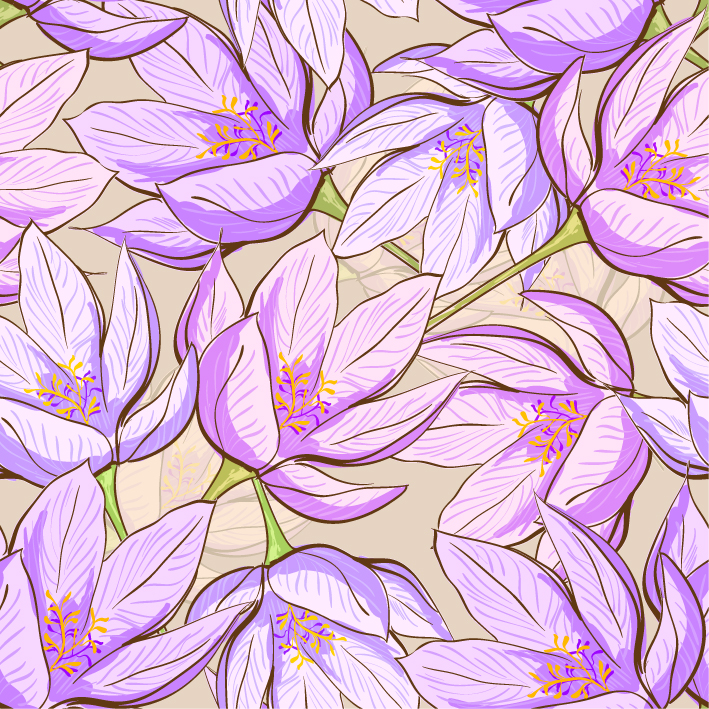 free vector Beautiful flower background 05 vector