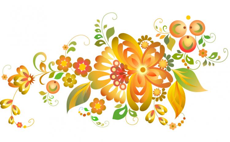Download Beautiful flower pattern (20885) Free AI Download / 4 Vector