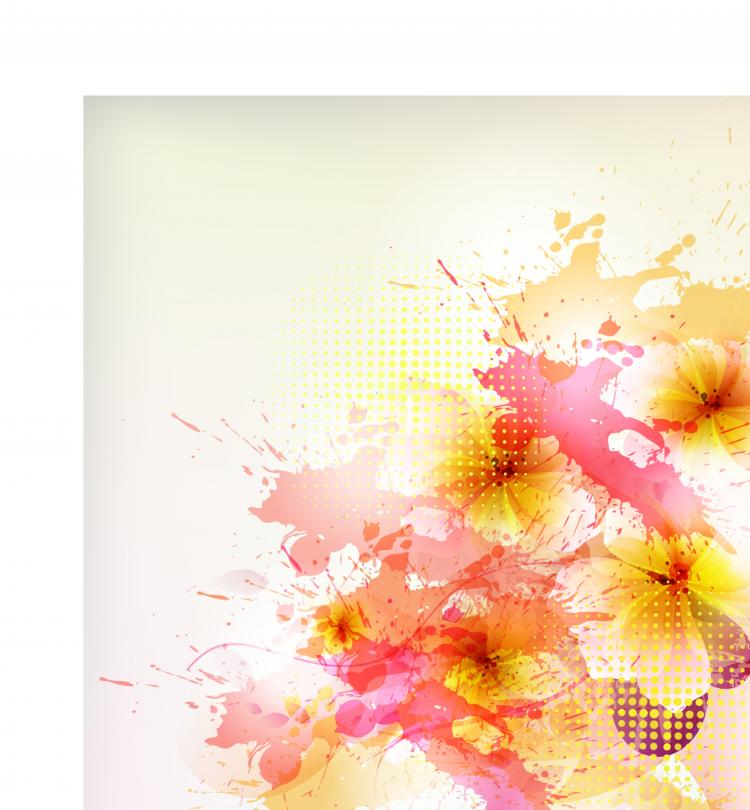 free vector Beautiful flowers background 01 vector
