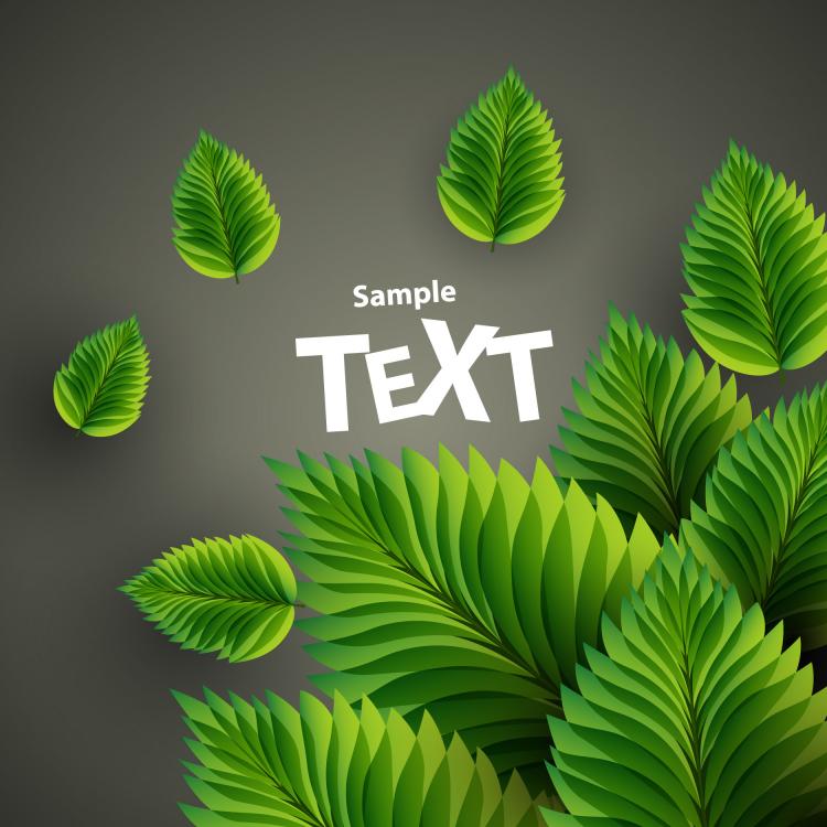 free vector Beautiful green background 01 vector