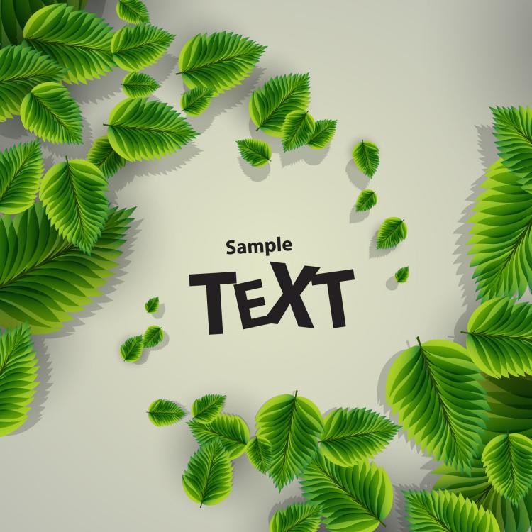 free vector Beautiful green background 03 vector