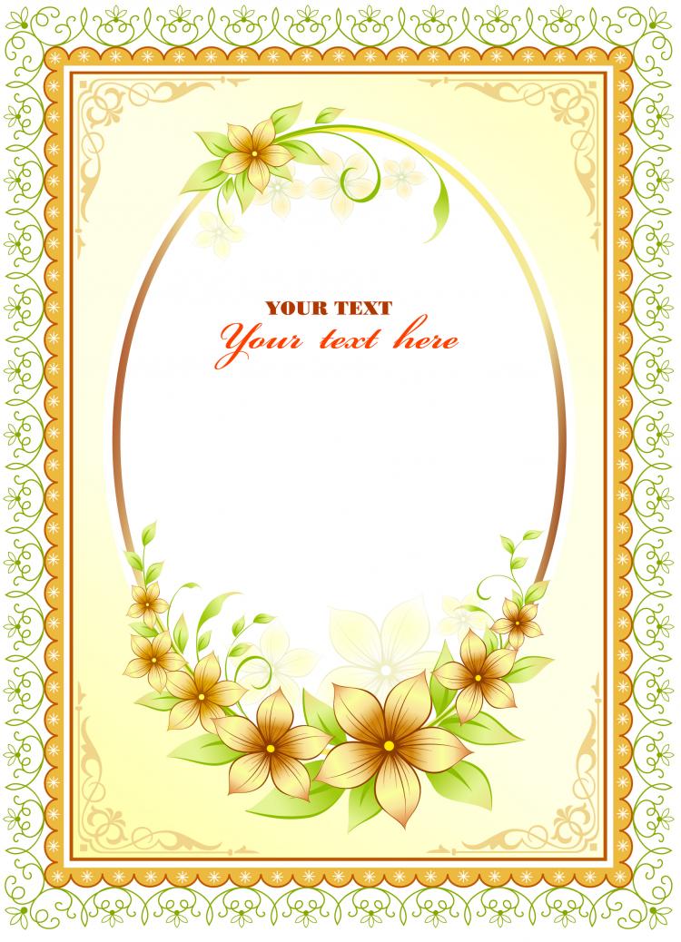 free vector Beautiful lace flowers vector