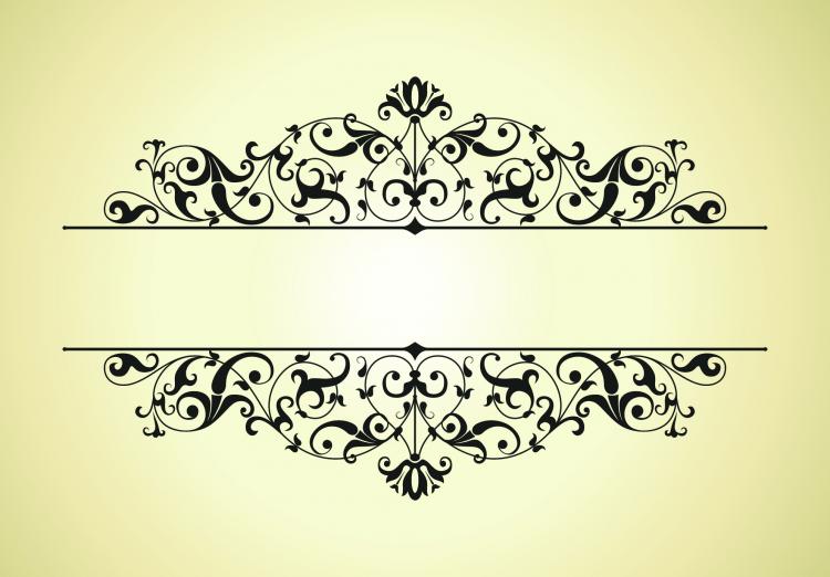 Download Beautiful lace pattern (23551) Free EPS Download / 4 Vector
