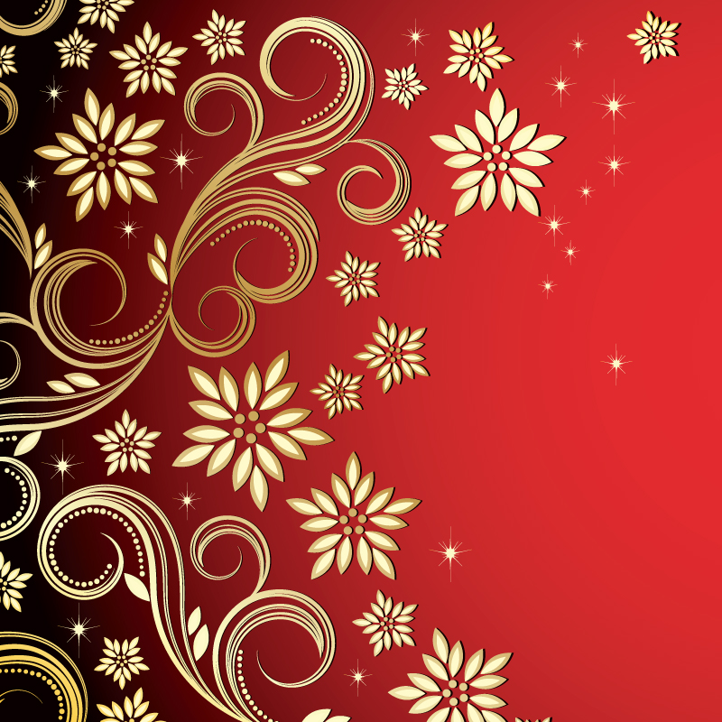 free vector Beautiful snowflake background 03 vector