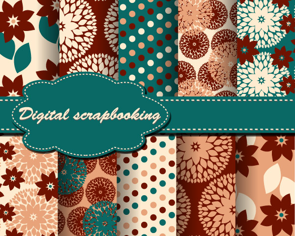 free vector Beautiful wove background vector 5