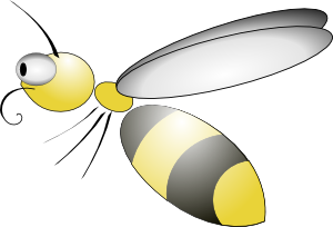 free vector Bee clip art