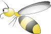 free vector Bee clip art