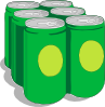free vector Beer Cans clip art