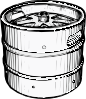 free vector Beer Keg clip art