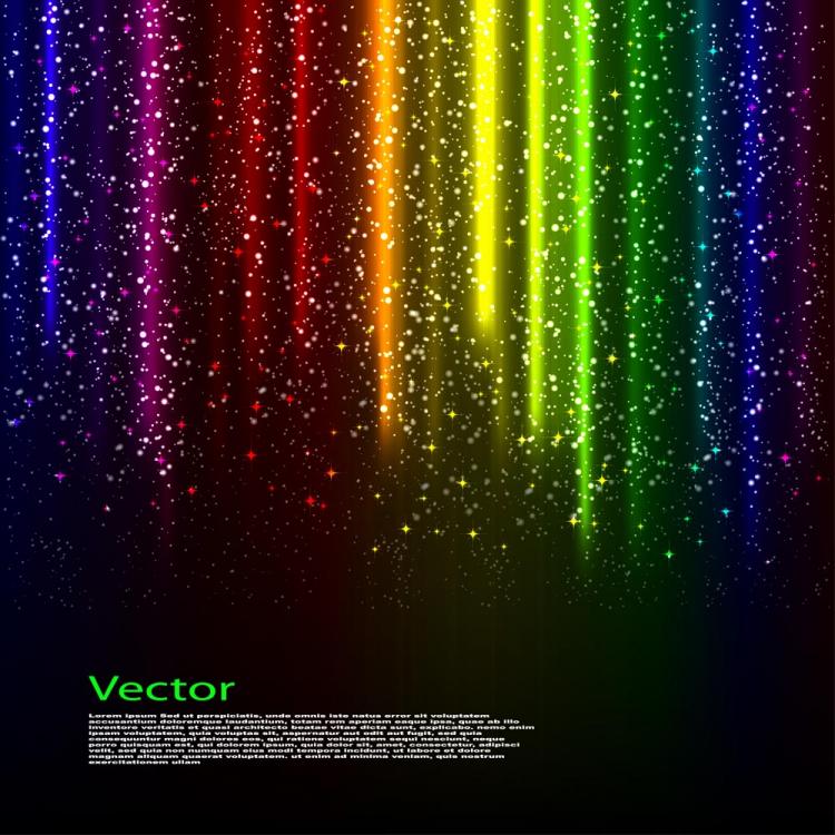 free vector Behind the dynamic halo background 03 vector