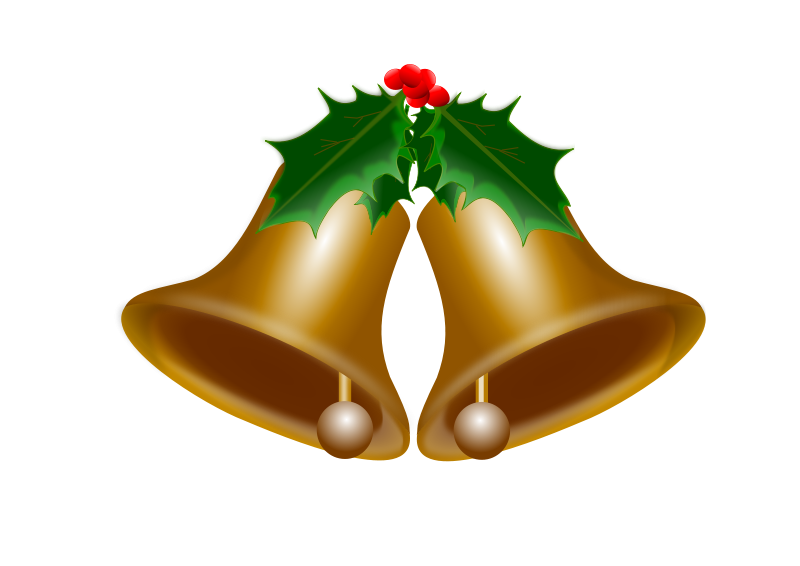 free vector Bells of Christmas