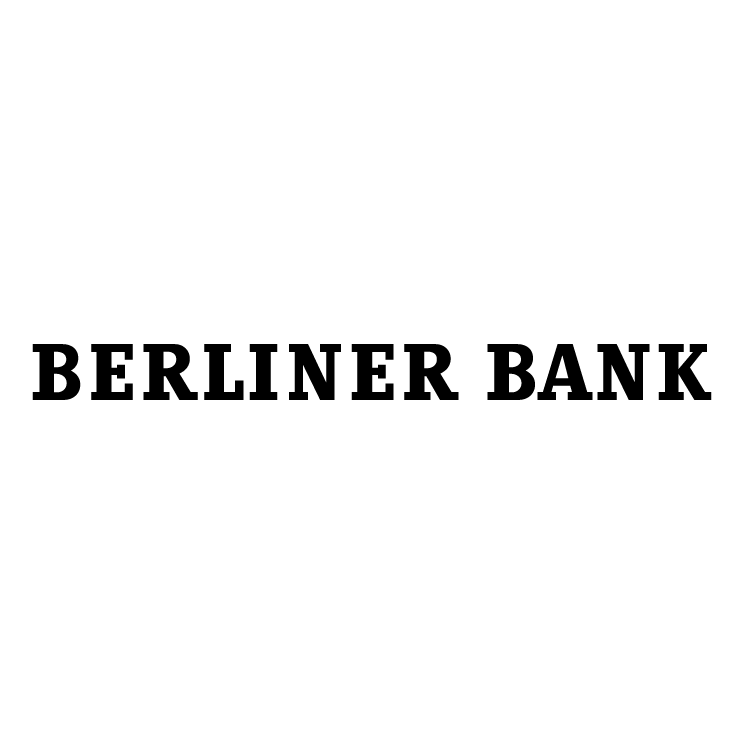 free vector Berliner bank