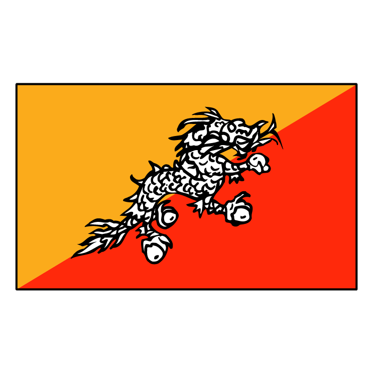 free vector Bhutan