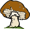 free vector Big Mushroom clip art