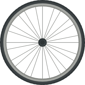 free vector Bikewheel clip art
