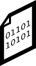 free vector Binary File Icon clip art