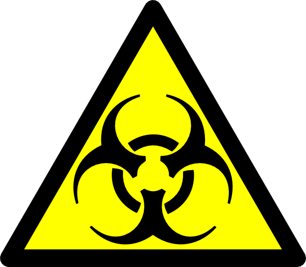 free vector Biohazard Road Symbol clip art