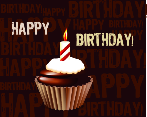free vector Birthday cake 01 vector