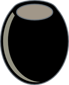 Black Olive clip art (115187) Free SVG Download / 4 Vector