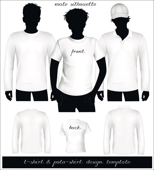 Download Black Vector T-Shirt  Plain black t shirt, Shirt
