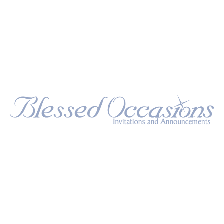 free vector Blessed occasions