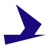 free vector Blue Bird Symbol clip art