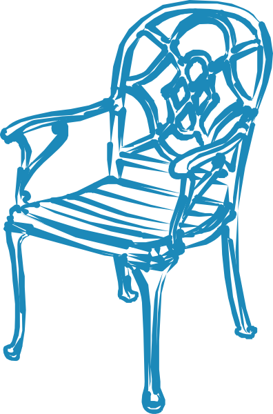 free vector Blue Chair clip art