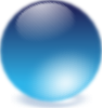 free vector Blue Cristal Ball clip art