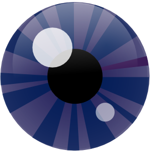 Blue Eye clip art (106721) Free SVG Download / 4 Vector