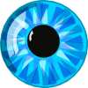 Blue Eye clip art (106758) Free SVG Download / 4 Vector
